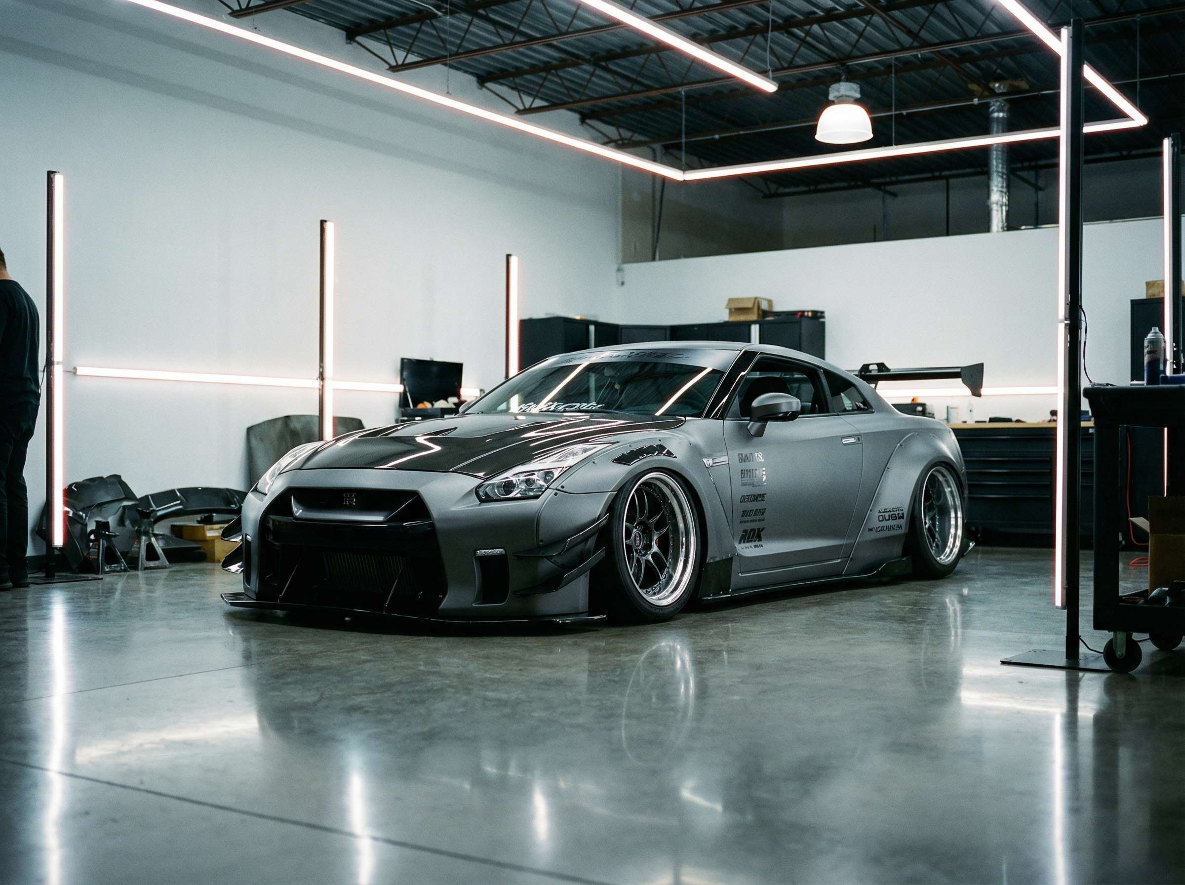 麻豆传媒改装视频-日系跑车宽体改装